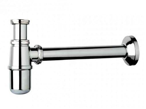 SIFONE BOTTIGLIA LAVABO SENZA PILETTA PASSO 1"1/4
