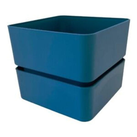 Vaso quadrato "Veleta" in Plastica da esterno e giardino per piante e fiori