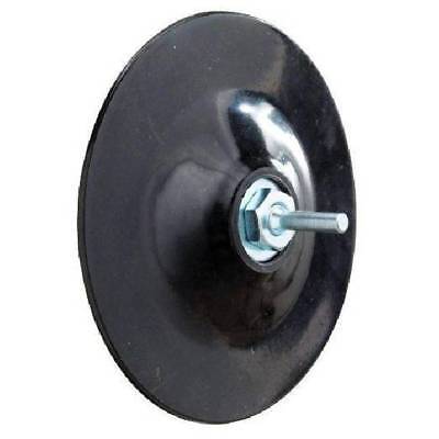 Platorello in gomma per trapano, con diametro 125 mm e gambo 6 mm