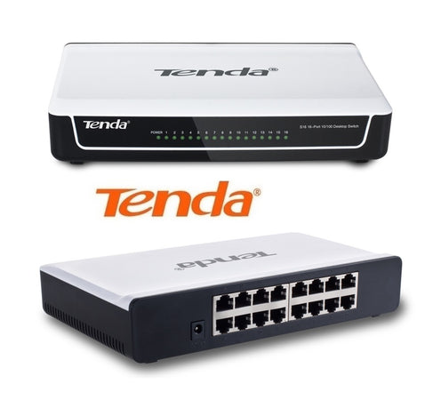 Switch Ethernet 16 porte TENDA S16