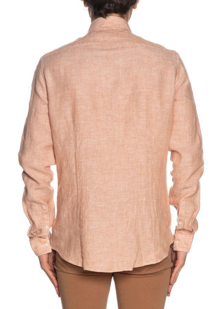 calvin klein Camicie LINEN SOLID SLIM SHIRT da uomo