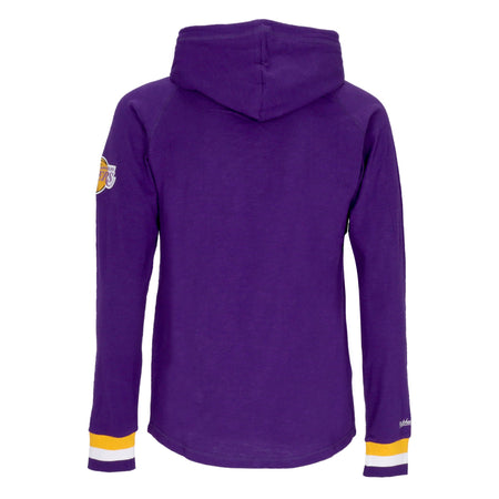 MITCHELL & NESS Maglietta Manica Lunga Uomo Nba Legendary Slub L/s Hoodie Loslak Purple da uomo