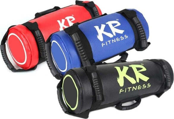 Sacca-Con-Sabbia-Per-Body-Building-Fitness-Da-20-Kg-In-Ecopelle-Allenamento-Pesi