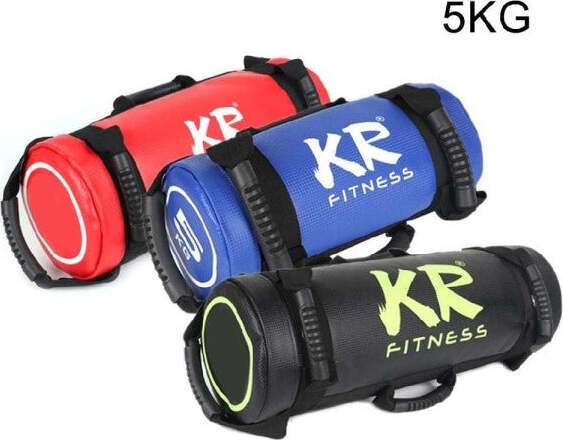 Sacca-Con-Sabbia-Per-Body-Building-Fitness-Da-5-Kg-In-Ecopelle-Allenamento-Pesi