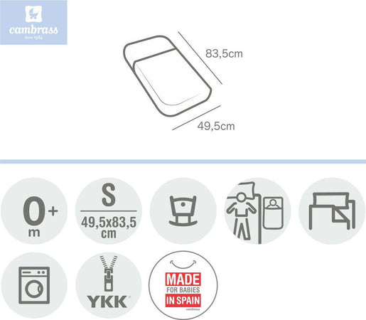 Sacca Piumone Culla I/V Astra Grigio 49.5X83.5X2 Cm Casa e cucina/Tessili per la casa/Biancheria per culle e lettini/Biancheria bimbi/Piumini La Casa Del Bebè - Napoli, Commerciovirtuoso.it