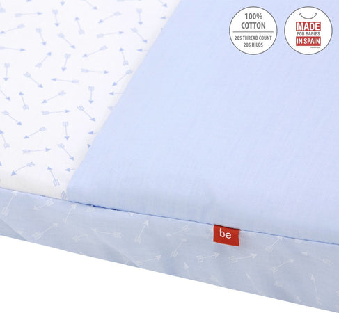 Sacca Piumone Culla I/V Be Zoe Azzurro 49.5X83.5X2 Cm Casa e cucina/Tessili per la casa/Biancheria per culle e lettini/Biancheria bimbi/Piumini La Casa Del Bebè - Napoli, Commerciovirtuoso.it