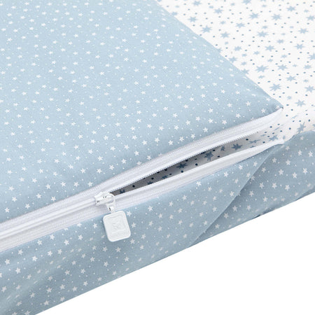 Sacca Piumone Culla I/V Forest Azzurro Casa e cucina/Tessili per la casa/Biancheria per culle e lettini/Biancheria bimbi/Piumini La Casa Del Bebè - Napoli, Commerciovirtuoso.it