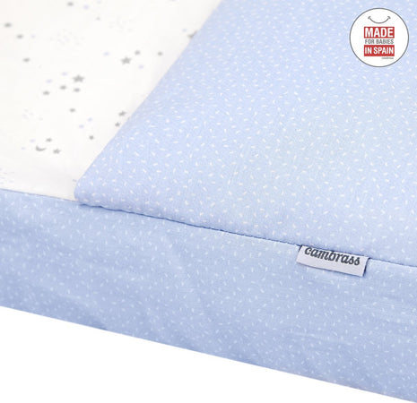 Sacca Piumone Culla I/V Sky Azzurro Casa e cucina/Tessili per la casa/Biancheria per culle e lettini/Biancheria bimbi/Piumini La Casa Del Bebè - Napoli, Commerciovirtuoso.it