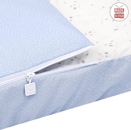 Sacca Piumone Culla I/V Sky Azzurro Casa e cucina/Tessili per la casa/Biancheria per culle e lettini/Biancheria bimbi/Piumini La Casa Del Bebè - Napoli, Commerciovirtuoso.it