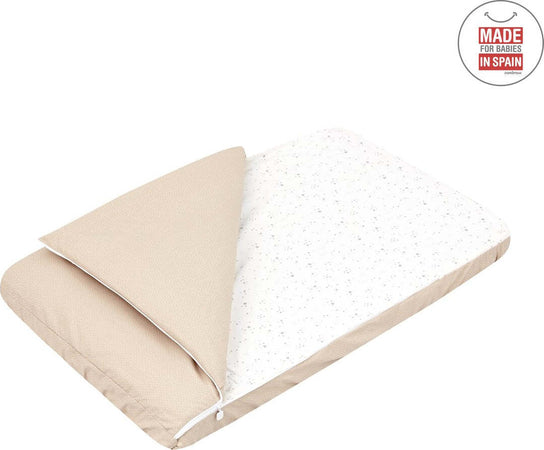 Sacca Piumone Culla I/V Sky Beige Casa e cucina/Tessili per la casa/Biancheria per culle e lettini/Biancheria bimbi/Piumini La Casa Del Bebè - Napoli, Commerciovirtuoso.it