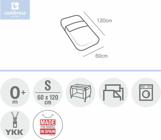 Sacca Piumone I/V Astra Grigio 60X120X3 Cm Casa e cucina/Tessili per la casa/Biancheria per culle e lettini/Biancheria bimbi/Piumini La Casa Del Bebè - Napoli, Commerciovirtuoso.it
