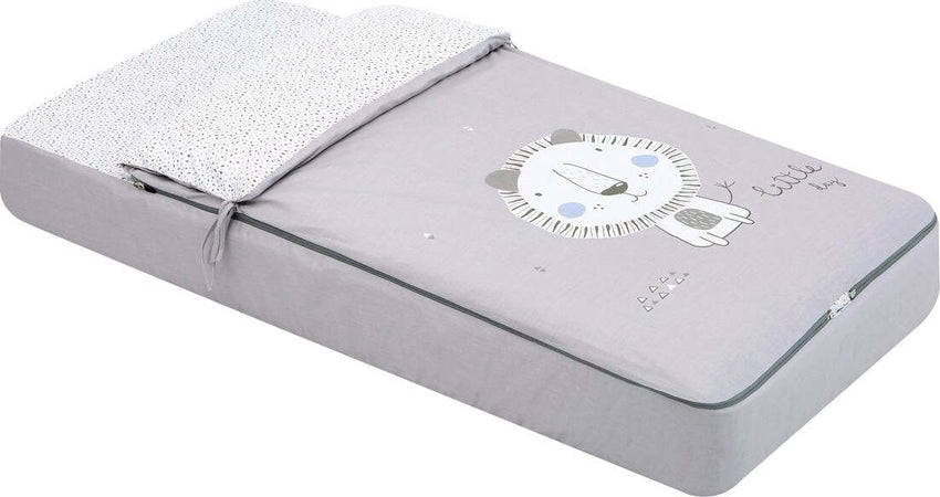 Sacca Piumone I/V Be Lion Grigio 60X120X3 Cm Casa e cucina/Tessili per la casa/Biancheria per culle e lettini/Biancheria bimbi/Piumini La Casa Del Bebè - Napoli, Commerciovirtuoso.it
