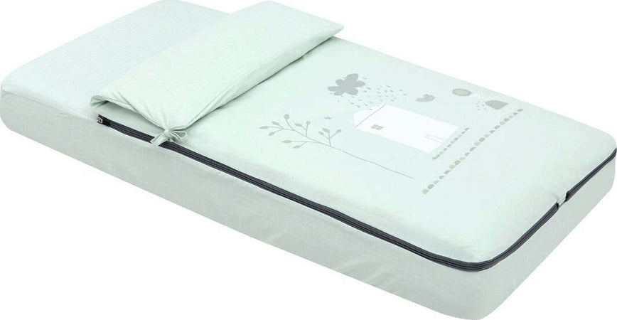 Sacca Piumone I/V Be Villa Verde 60X120X3 Cm Casa e cucina/Tessili per la casa/Biancheria per culle e lettini/Biancheria bimbi/Piumini La Casa Del Bebè - Napoli, Commerciovirtuoso.it