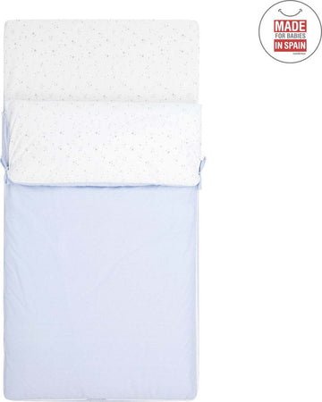 Sacca Piumone I/V Sky Azzurro Casa e cucina/Tessili per la casa/Biancheria per culle e lettini/Biancheria bimbi/Piumini La Casa Del Bebè - Napoli, Commerciovirtuoso.it