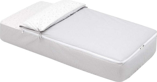 Sacca Piumone I/V Sky Grigio Casa e cucina/Tessili per la casa/Biancheria per culle e lettini/Biancheria bimbi/Piumini La Casa Del Bebè - Napoli, Commerciovirtuoso.it