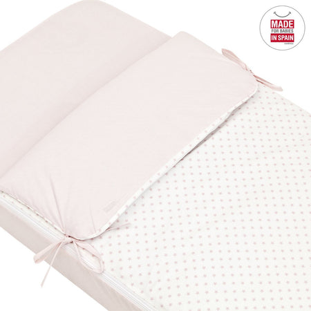 Sacca Piumone I/V Star Rosa 60X120X3 Cm Casa e cucina/Tessili per la casa/Biancheria per culle e lettini/Biancheria bimbi/Piumini La Casa Del Bebè - Napoli, Commerciovirtuoso.it