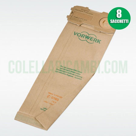 Sacchetti Originali Vorwerk Folletto Vk120 121 122 (8 Pz)
