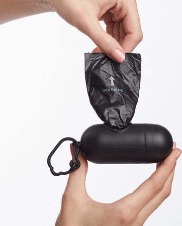 Sacchetti-Per-Bisogni-Dei-Cani-Animali-Con-Dispenser-E-Clip-Per-Guinzaglio-20pz