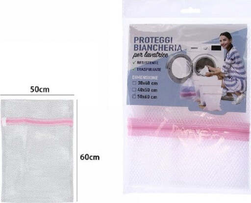 Sacchetto-Borsa-Lavaggio-Sicuro-Per-Lavatrice-Calzini-Biancheria-50x60cm-69622