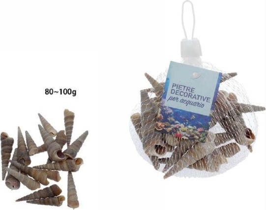 Sacchetto-Conchiglie-Di-Mare-Spirale-Decorazione-Per-Acquario-Da-80-100gr-70281