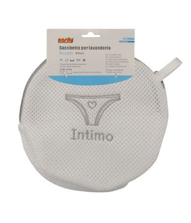 Sacchetto Lavatrice Borsa Per Biancheria Lavaggi A Rete Intimo 20cm Grigio 59376