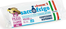 SACCO-FRIGO---40x50-cm---8-lt---15-pz---neutro---LDPE---RISPARMIO-GRANDE-Virosac