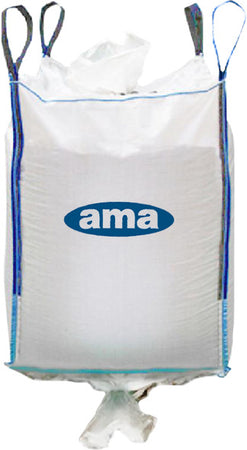 Saccone big bag con valvola di scarico 90x90x120