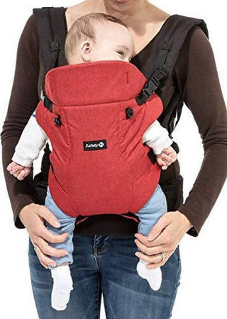 Safety 1st go4, marsupio, dalla nascita fino a ca. 3 anni, black chic, ribbon red, due colori bambini rosso nero prima infanzia Prima infanzia/Marsupi/Marsupio a zainetto Sanitaria Gioia del Bimbo - Villa San Giovanni, Commerciovirtuoso.it