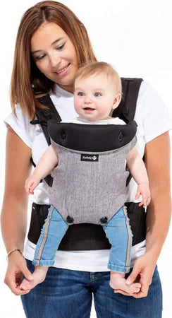 Safety 1st go4, marsupio, dalla nascita fino a ca. 3 anni, black chic, ribbon red, due colori bambini rosso nero prima infanzia Prima infanzia/Marsupi/Marsupio a zainetto Sanitaria Gioia del Bimbo - Villa San Giovanni, Commerciovirtuoso.it