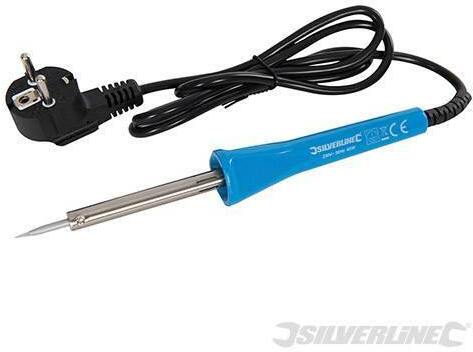 Saldatore per lavori elettrici automobilistici brasatura potenza 40W Silverline