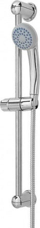 Saliscendi-Asta-Con-Soffione-Doccia-1-Funzione-Cromo-Bagno-Doccia-Vasca