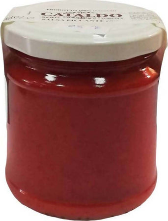 Salsa di Peperoncino piccante Calabrese 200gr. Sugo Artigianale Made in Italy con Peperoncino Calabro Piccante 98% alimentari Cataldo Società Agricola - Siderno, Commerciovirtuoso.it