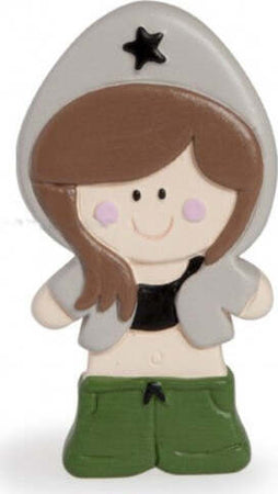 SALVADANAIO FLY GIRL IN CERAMICA 9X17 CM Casa e cucina/Decorazioni per interni/Decorazioni cameretta ragazzi/Salvadanai Scontolo.net - Potenza, Commerciovirtuoso.it