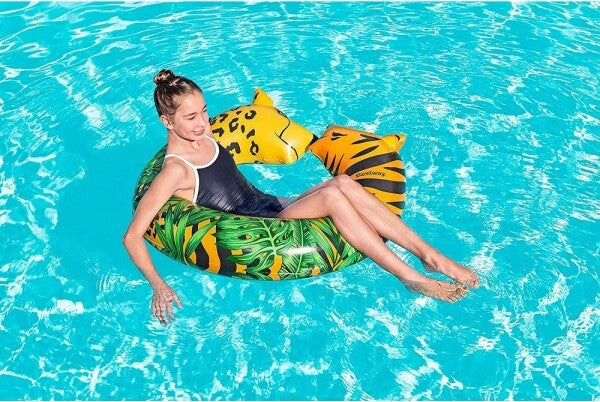 Salvagente-Aperto-Fashion-Jungle-Dream-119cm-Estate-Spiaggia-Lago-Piscina-36360