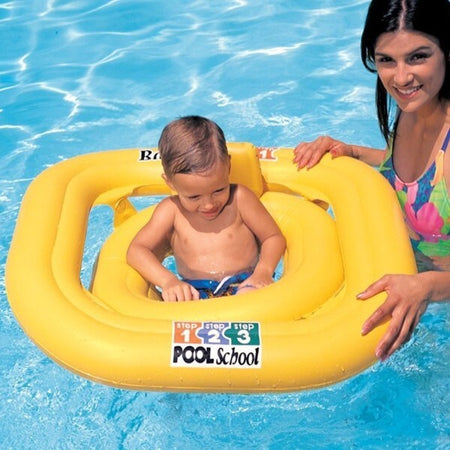 Salvagente-Gonfiabile-Bambino-Neonato-Mare-Con-Muandina-E-Schienale-79-X-79-Cm
