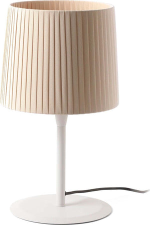 SAMBA Lampada da tavolo bianca/bordata beige Illuminazione/Illuminazione per interni/Lampade/Lampade da tavolo e abat-jour Led Mall Home - Napoli, Commerciovirtuoso.it