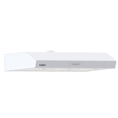 Samet Gruppo cappa sottopensile Tornado 90 luce led potenza aspirante 280 m3/h bianco classe D