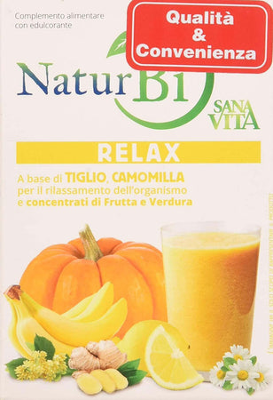 SANAVITA NATURBI RELAX 8 BUSTINE Salute e cura della persona/Vitamine minerali e integratori/Integratori di sostanze e preparati vegetali/Valeriana Scontolo.net - Potenza, Commerciovirtuoso.it