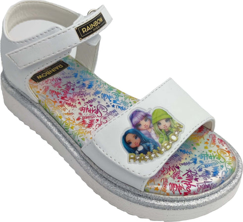 Sandali Rainbow High Bianco Numeri dal 25 al 32 novità Omaggio Due pennarelli Estate 22 Moda/Bambine e ragazze/Scarpe/Sandali Store Kitty Fashion - Roma, Commerciovirtuoso.it