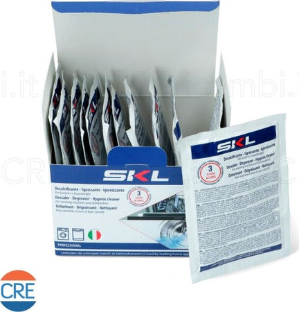 Sanificante-Tripla-Azione-SKL-per-Lavatrice-e-Lavastoviglie,-12-Bustine