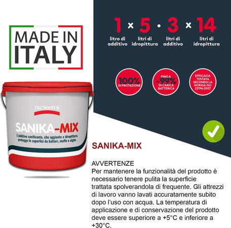 SANIKA-MIX-Additivo-Sanificante-per-idropitture-per-protegge-le-superici-da-Batteri-Muffe-e-Alghe