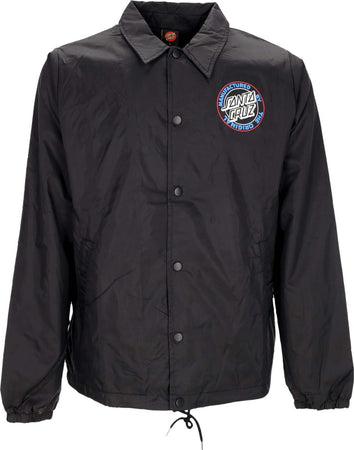 SANTA-CRUZ-Giacca-Coach-Jacket-Uomo-Natas-Screaming-Panther-Jacket-Black-da-uomo