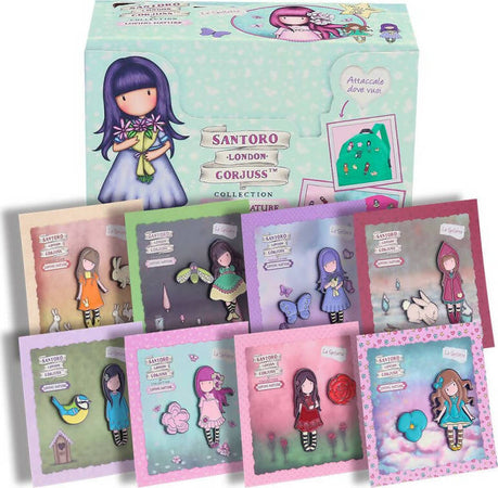 Santoro Le Spillette Collection Giochi e giocattoli/Giocattoli da collezione/Carte collezionabili adhesivi e accessori/Collezioni di adesivi Cartoleria Deja Vu - Crotone, Commerciovirtuoso.it
