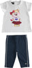 SARABANDA Completo in jersey maxi t-shirt e leggings pinocchietto per bambina 1871273600 12736 col3885 Bimba Abbigliamento Sanitaria Gioia del Bimbo - Villa San Giovanni, Commerciovirtuoso.it
