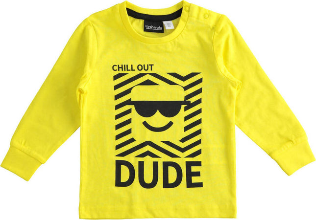 Sarabanda Tuta Completo Multicolor Giallo Nero 100% Cotone Jogging Bambino + Maglietta Girocollo Con Stampa 100% Cotone 1021276100 1201276400 Moda/Bambini e ragazzi/Abbigliamento/Abbigliamento sportivo/Completi sportivi/Tute da ginnastica Sanitaria Gioia del Bimbo - Villa San Giovanni, Commerciovirtuoso.it