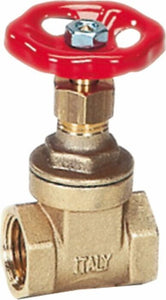 Saracinesca in ottone f-f,filetto 2", Confezione da 1pz