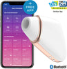 Satisfyer Connect Love Triangle White Gold Stimolatore Succhia Clitoride Vibratore Clitoride Stimolatore Con App Salute e cura della persona/Erotismo e contraccezione/Sex toys/Vibratori/Vibratori classici Kondorama - Martinsicuro, Commerciovirtuoso.it