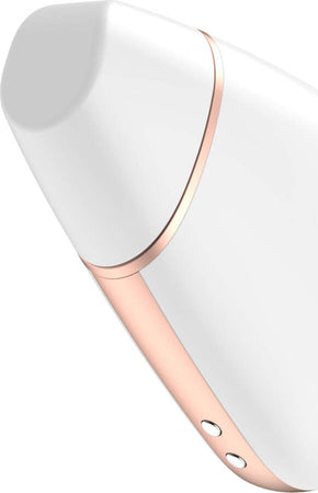 Satisfyer Connect Love Triangle White Gold Stimolatore Succhia Clitoride Vibratore Clitoride Stimolatore Con App Salute e cura della persona/Erotismo e contraccezione/Sex toys/Vibratori/Vibratori classici Kondorama - Martinsicuro, Commerciovirtuoso.it