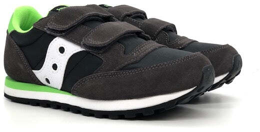 SAUCONY Jazz Double Bambino Gr/ Bk/ Green