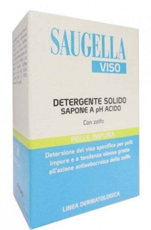 Saugella detergente viso solido zolfo 100g